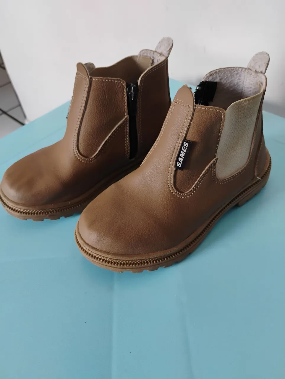 Botas infantis marrons SAMES