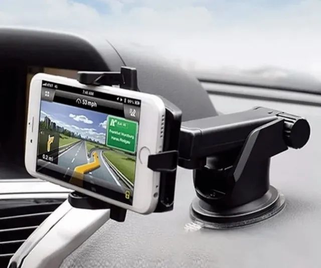 Suporte Veicular Para Celular Fácil Montagem e Fixação - Knup Sp007
