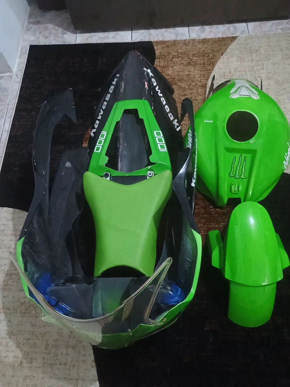 Carenagem de pista e Rua zx10r 2010 a 2015. - Foto 4