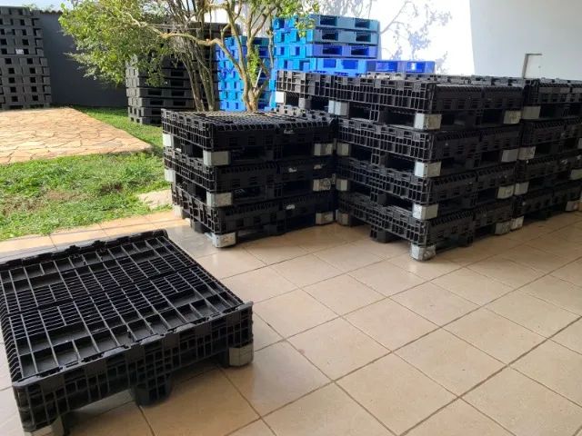 Caixa GLT 100x120x86 Dobrável Seminova  - Foto 3