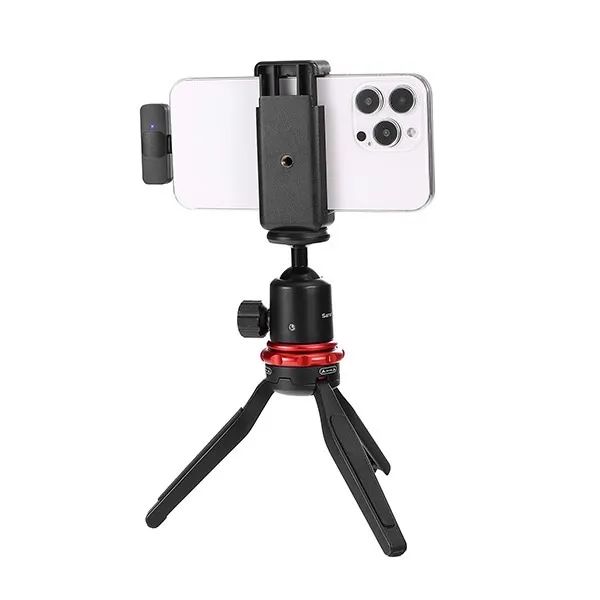 Microfone de Lapela Sem Fio BOYA BY-V1 para iPhone até Versão 14 - Foto 4