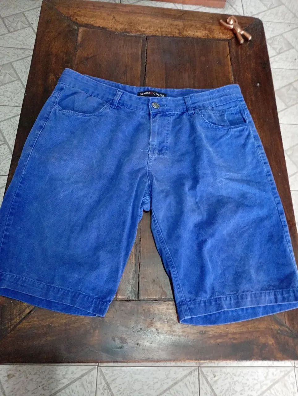Bermuda Collor.. Azul da Denim.44 - Foto 2