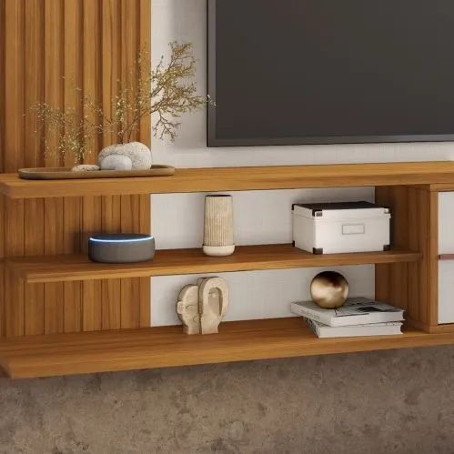 Painel para TV com Suporte de até 65 Polegadas 1355 - NOVO  - Foto 3