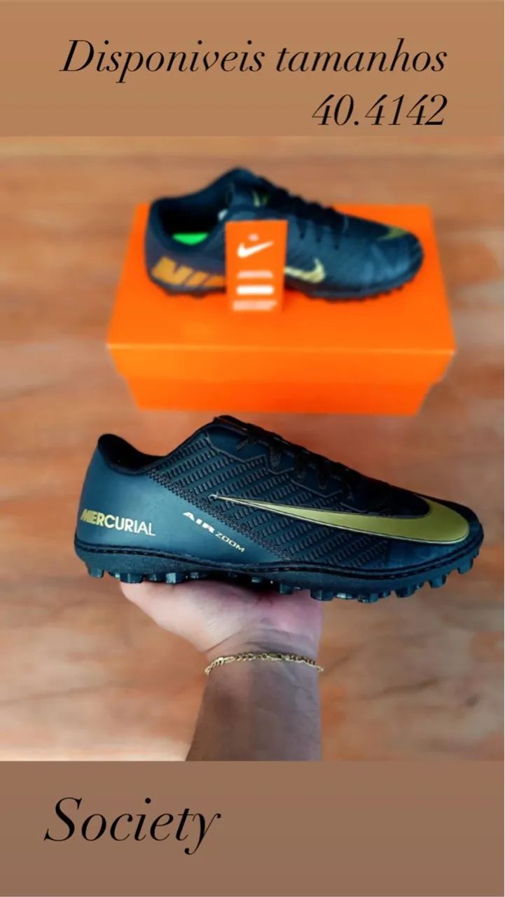Chuteira Nike Mercurial - Tamanho 35/36 - Foto 5
