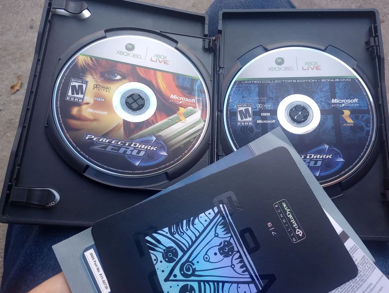 Jogo de xbox360 perfect dark zero para colecionador 