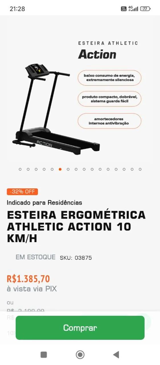 Esteira ergométrica  - Foto 2