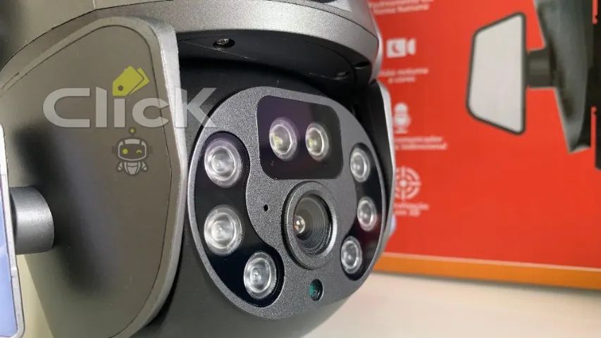 Ipega  KP-CA209 Câmera Ip Com Lente Dupla Rotação 360 °tela Dupla - Foto 6