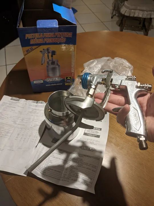 Pistola para pintura Steula MS35-01 Média produção - Foto 4