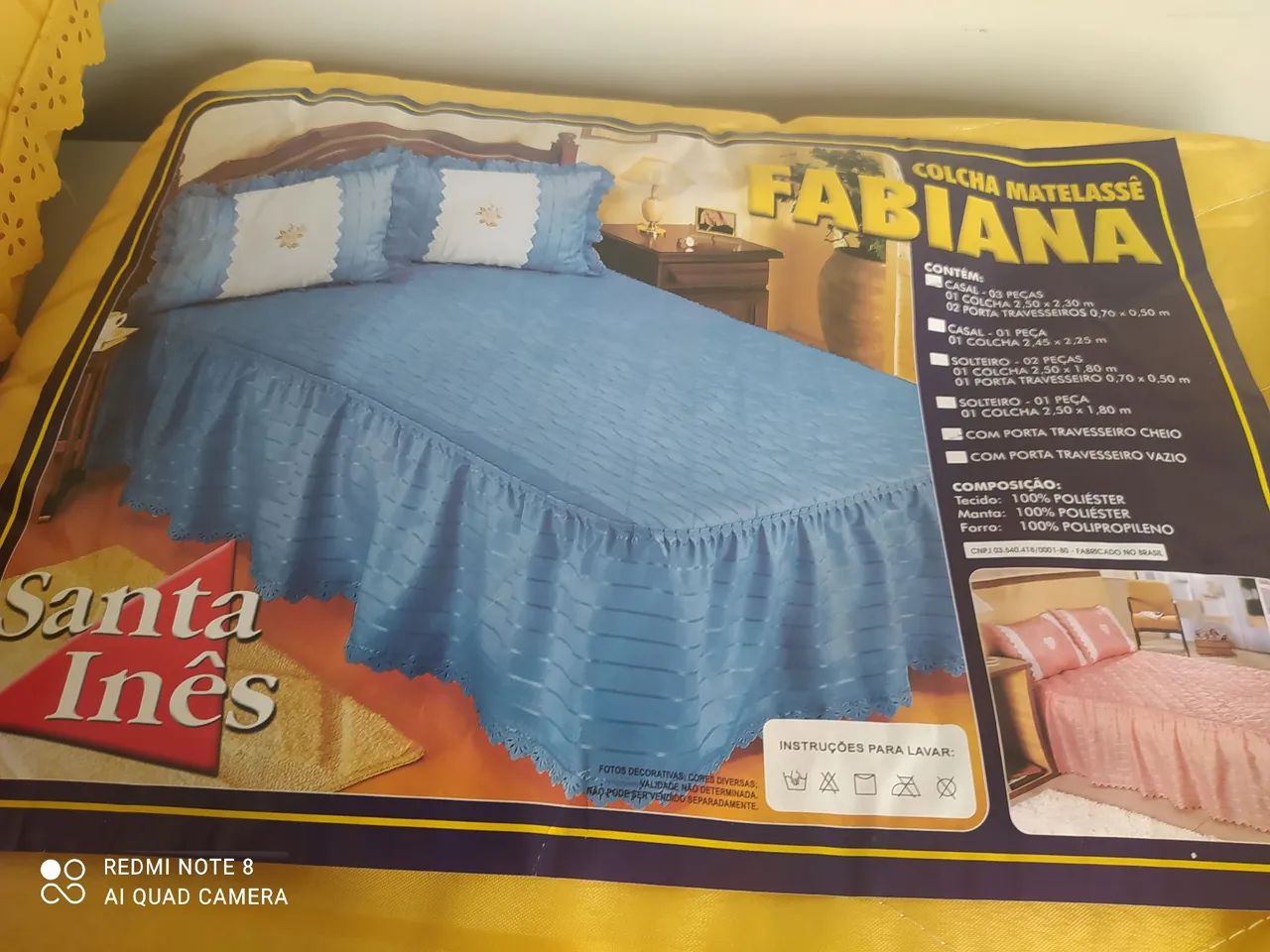 Jogo de Cama Casal com Almofadas - Foto 3