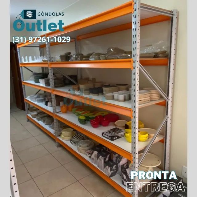 Mini porta pallet para loja de utilidades