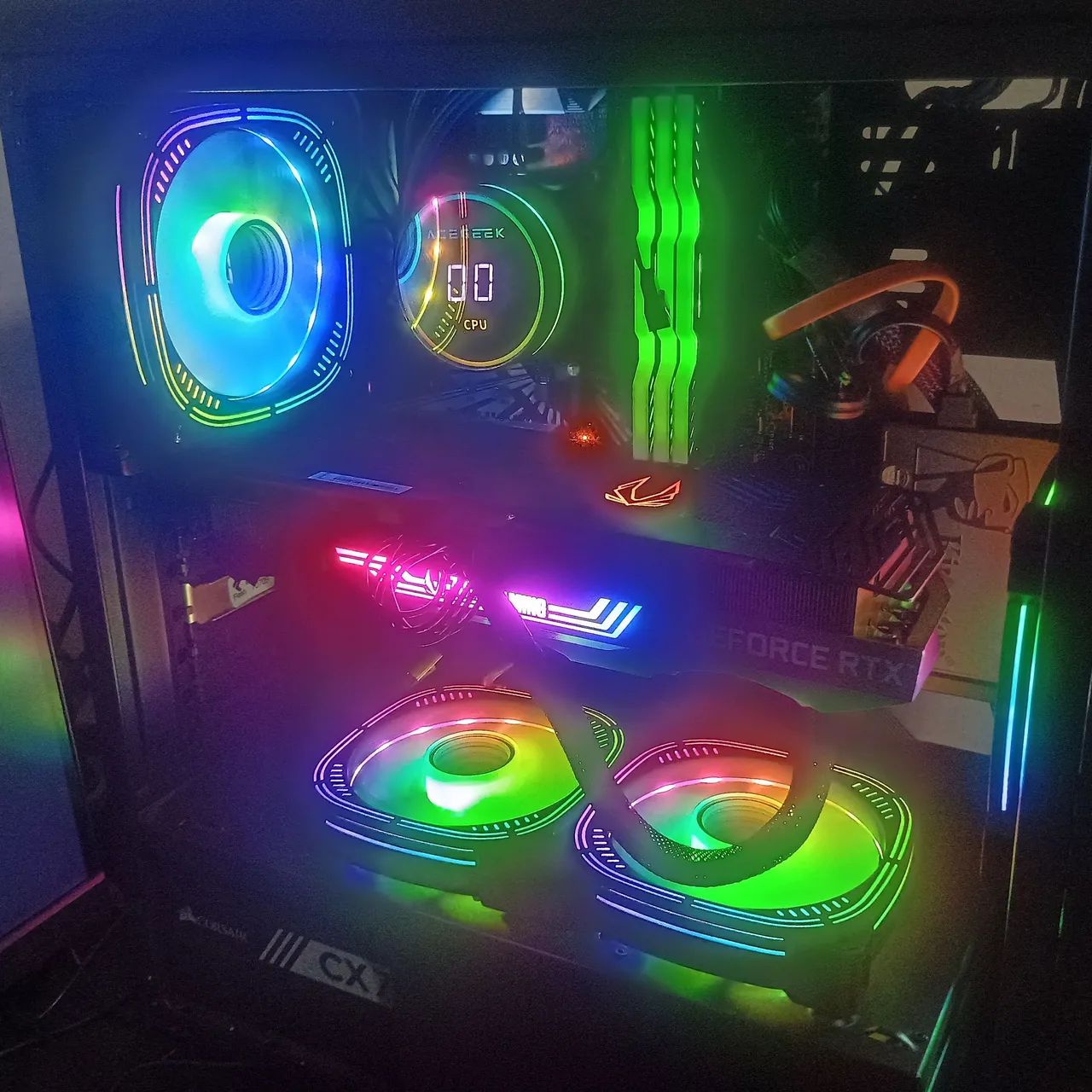 PC Gamer com Ryzen 7  RTX3070ti - Desempenho Imbatível!