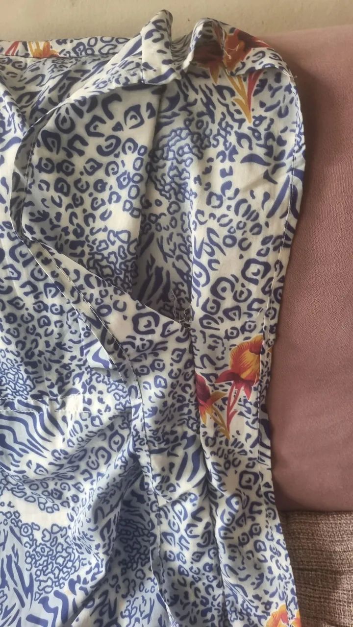 Kaftan indiana estampada floral T único  - Foto 3