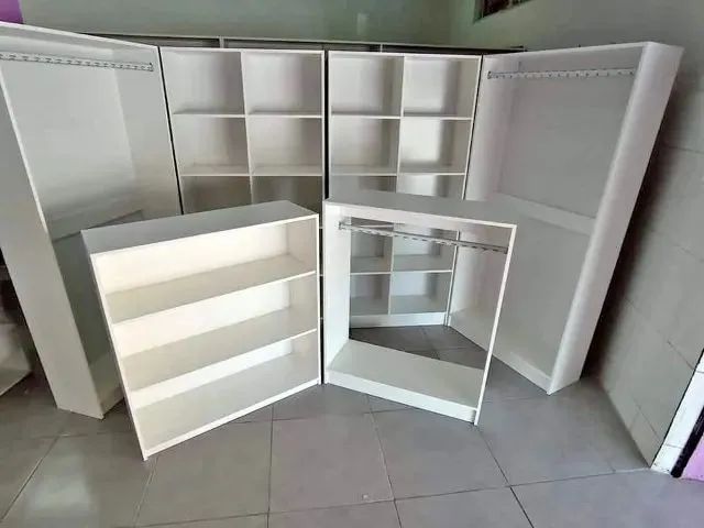Mobília Lojas Comércio shopping Box Closet Móveis Comerciais 100% mdf Novos 