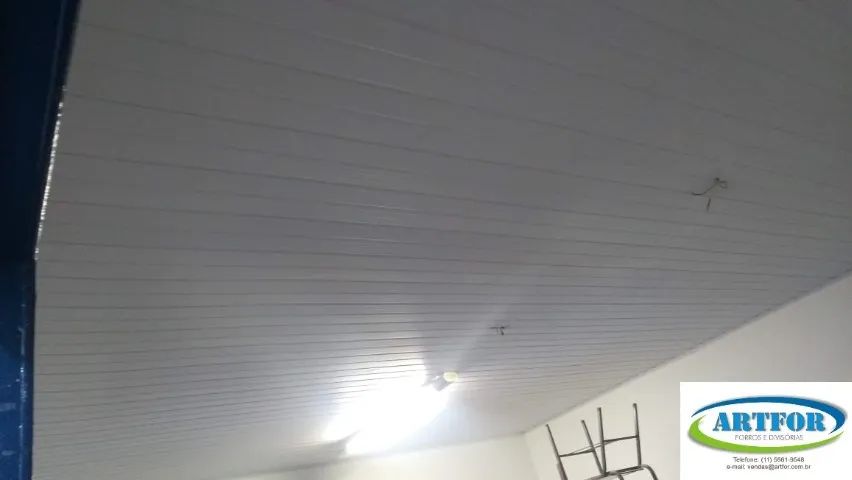 Forro Pvc, Venda com Instalação, Forro Pvc Frisado, Pvc Liso, Pvc Madeirado, Pvc Colorido. - Foto 5
