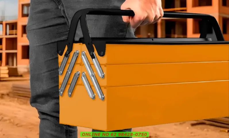 Caixa De Ferramentas Sanfonada Metal 5 Gavetas - Foto 3