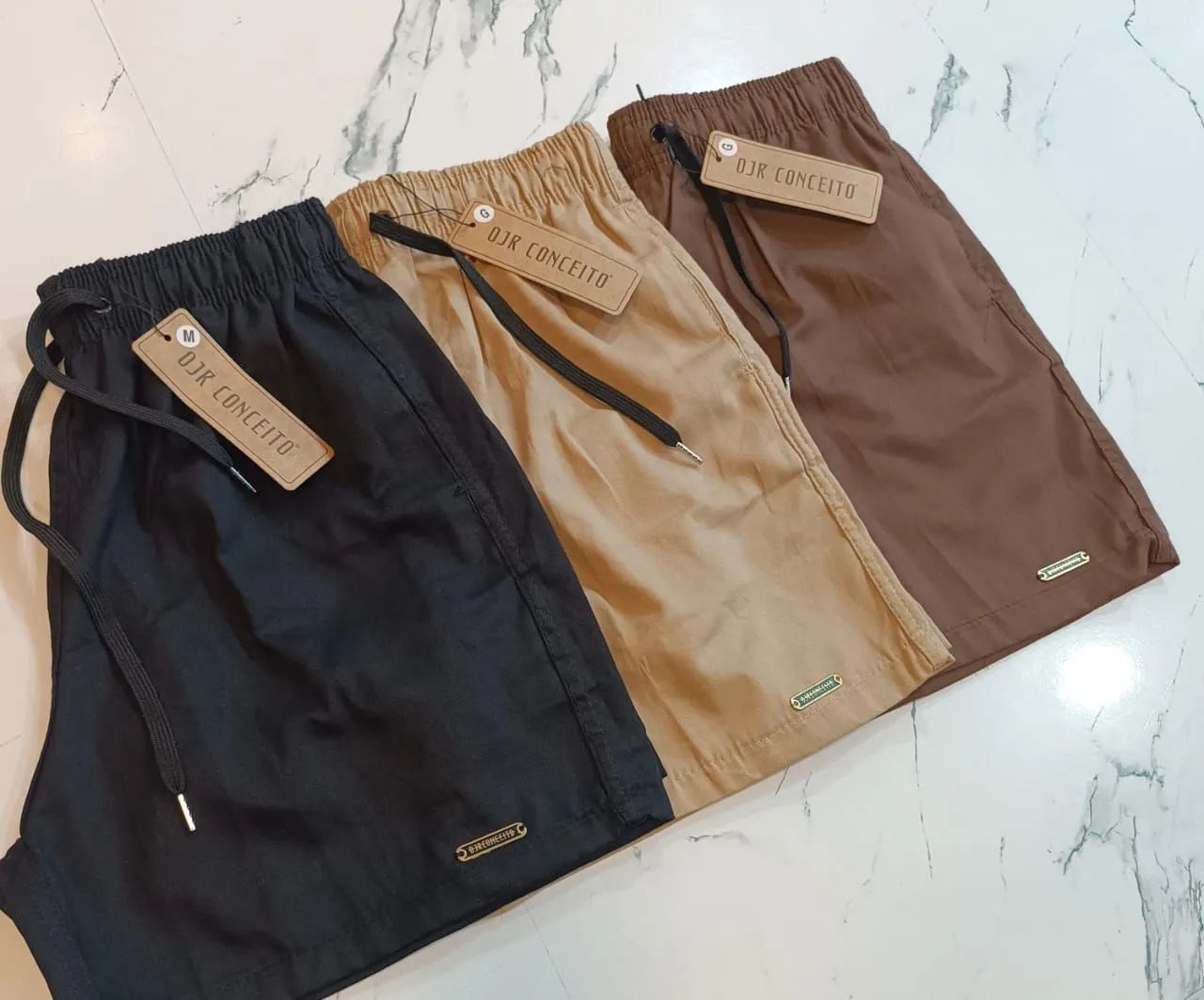 Shorts Branco D.J.R. Conceito - Conforto e Estilo - Foto 4