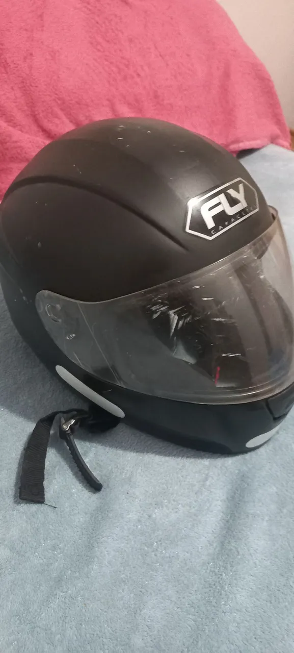 Capacete FLY Capacete - Preto
