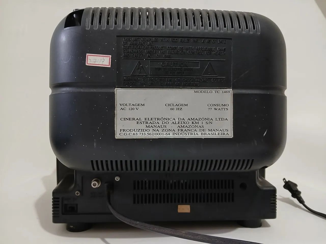 Antiga TV em Tudo anos 80 da Marca Emerson - Foto 3