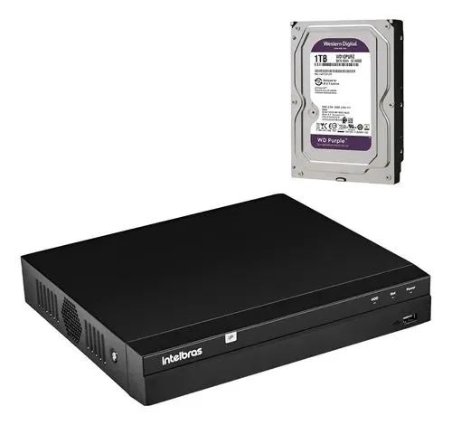 NVD 1404 Intelbras c/ HD Purple de 1TB