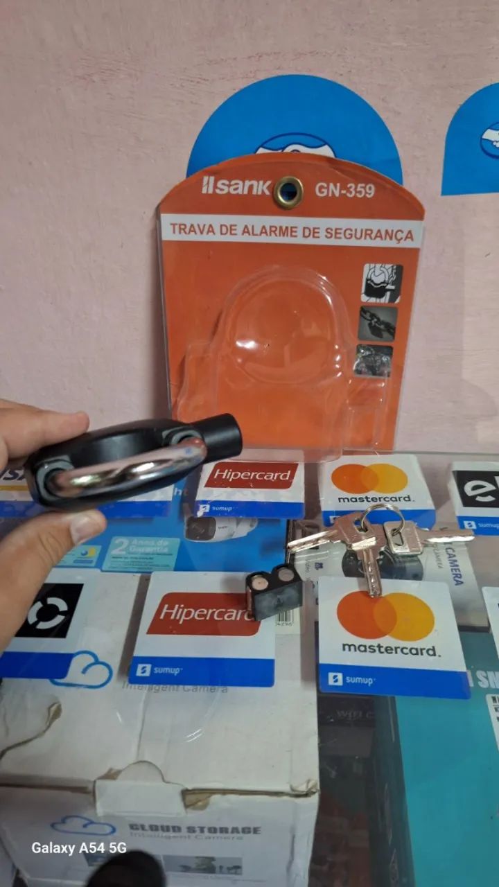 Cadeado Anti-Furto com Alarme Sonoro - Foto 2