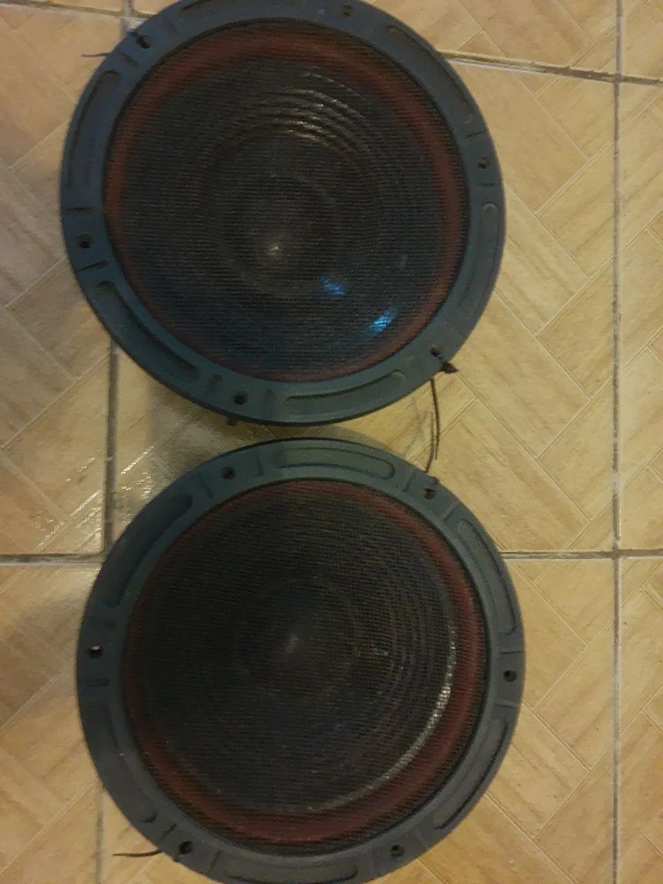 Par de Auto Falantes Subwoofer 200 PMPO 4 Ohms - Foto 4