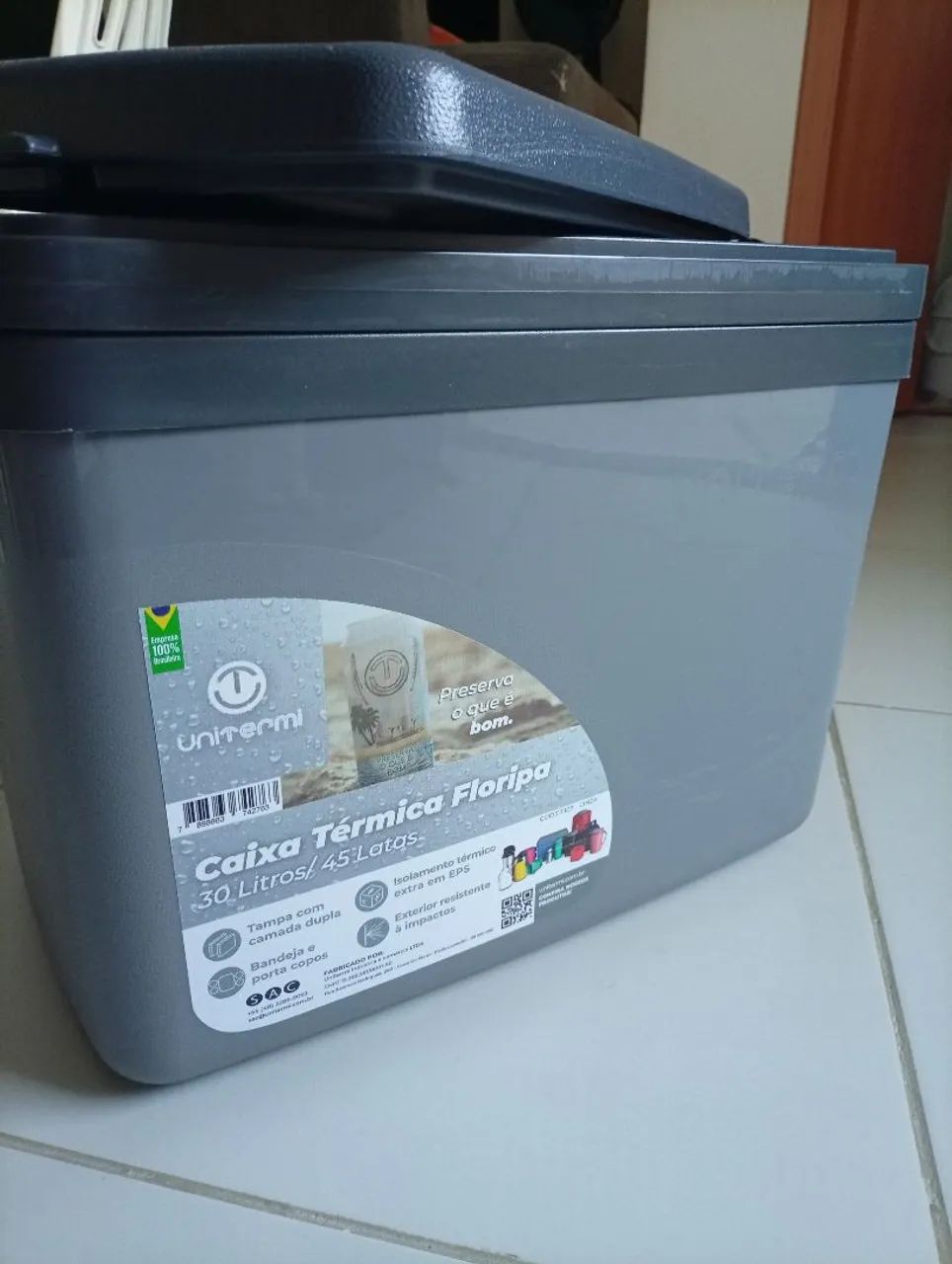 Caixa Térmica Floripa Unitermi 30 Litros