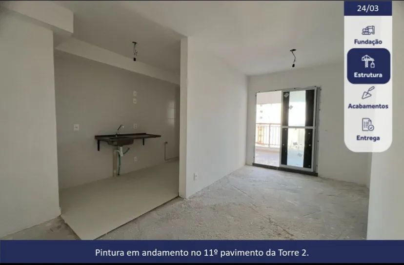 Alugo apartamento 67m com 2 banheiros 1 vaga garagem - Foto 11