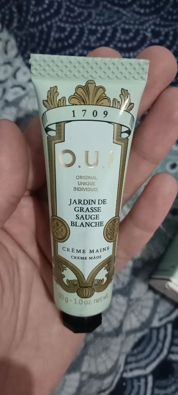 O.U.i Jardin de Grasse Sauge Blanche - Kit Creme Mãos & Sabonete - Foto 3