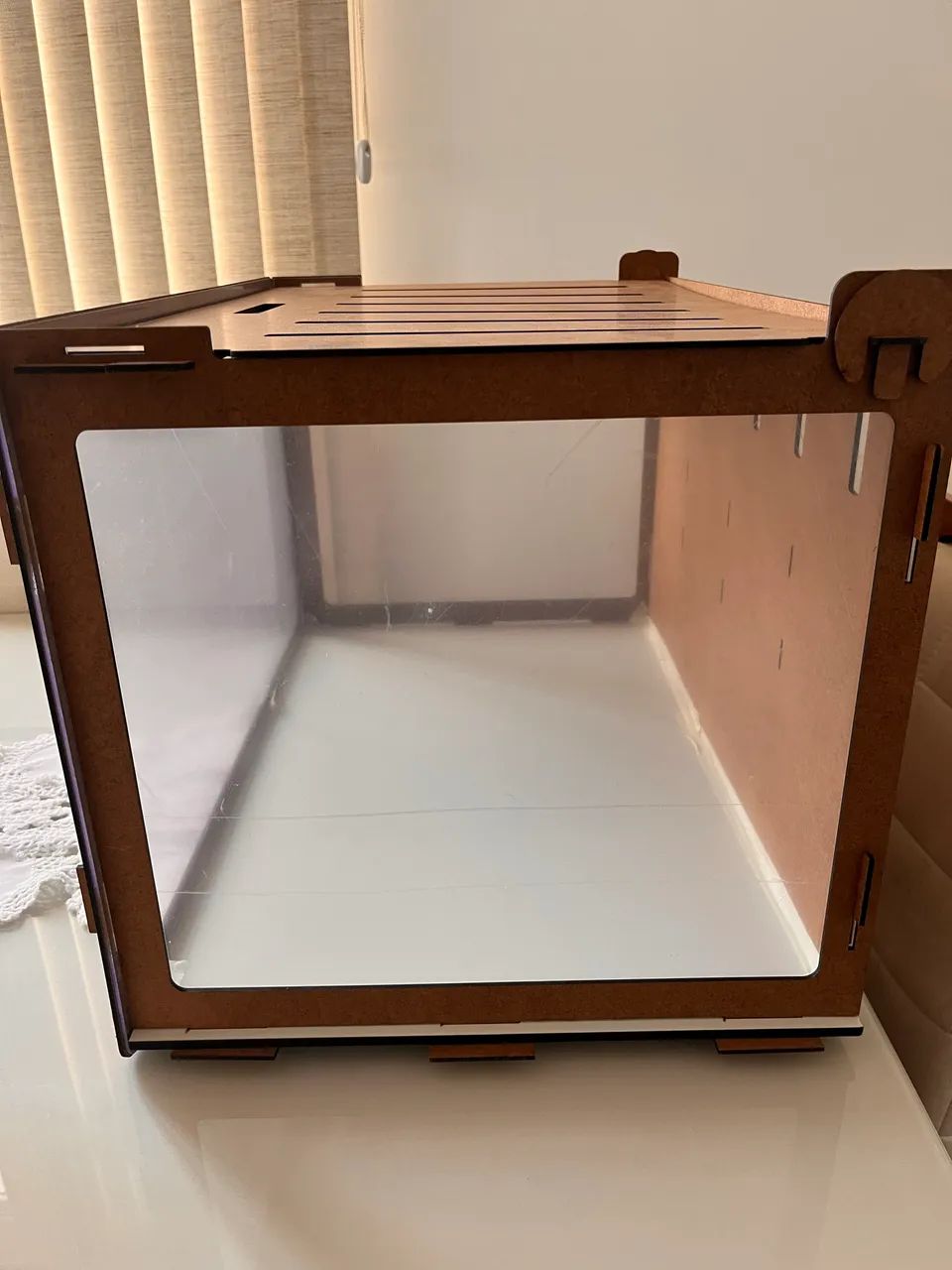 Terrário para Hamster de madeira