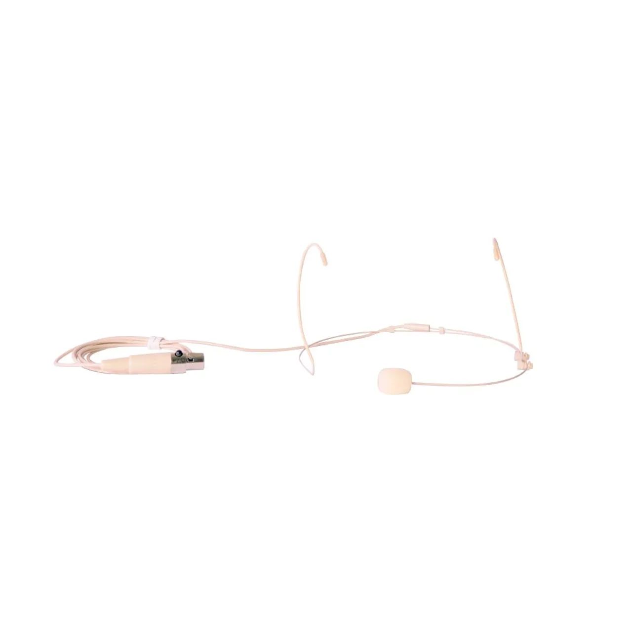 Microfone Headset Armer H153 Bege para Sistema sem Fio Profissional TA3F MINI XLR  - Foto 2