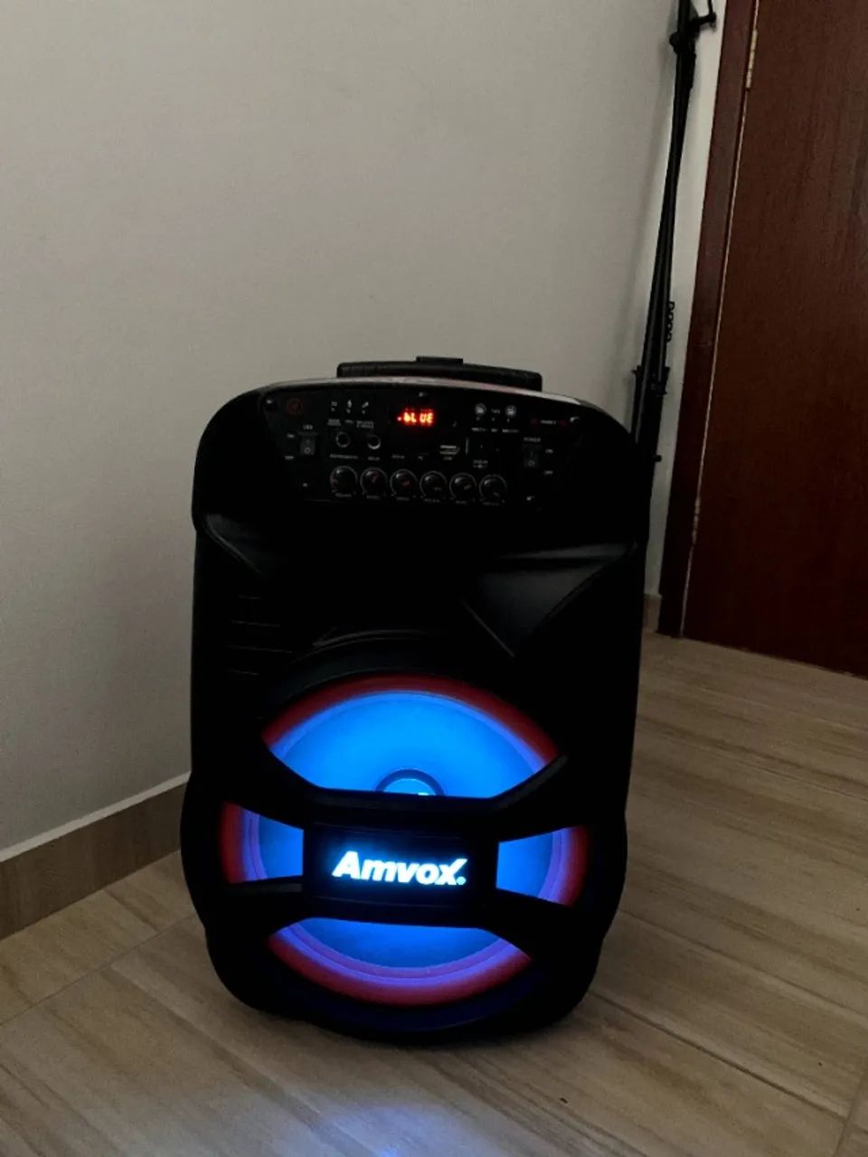 Caixa de Som Amvox Viper II 480W RMS - Bluetooth, LED - Foto 3