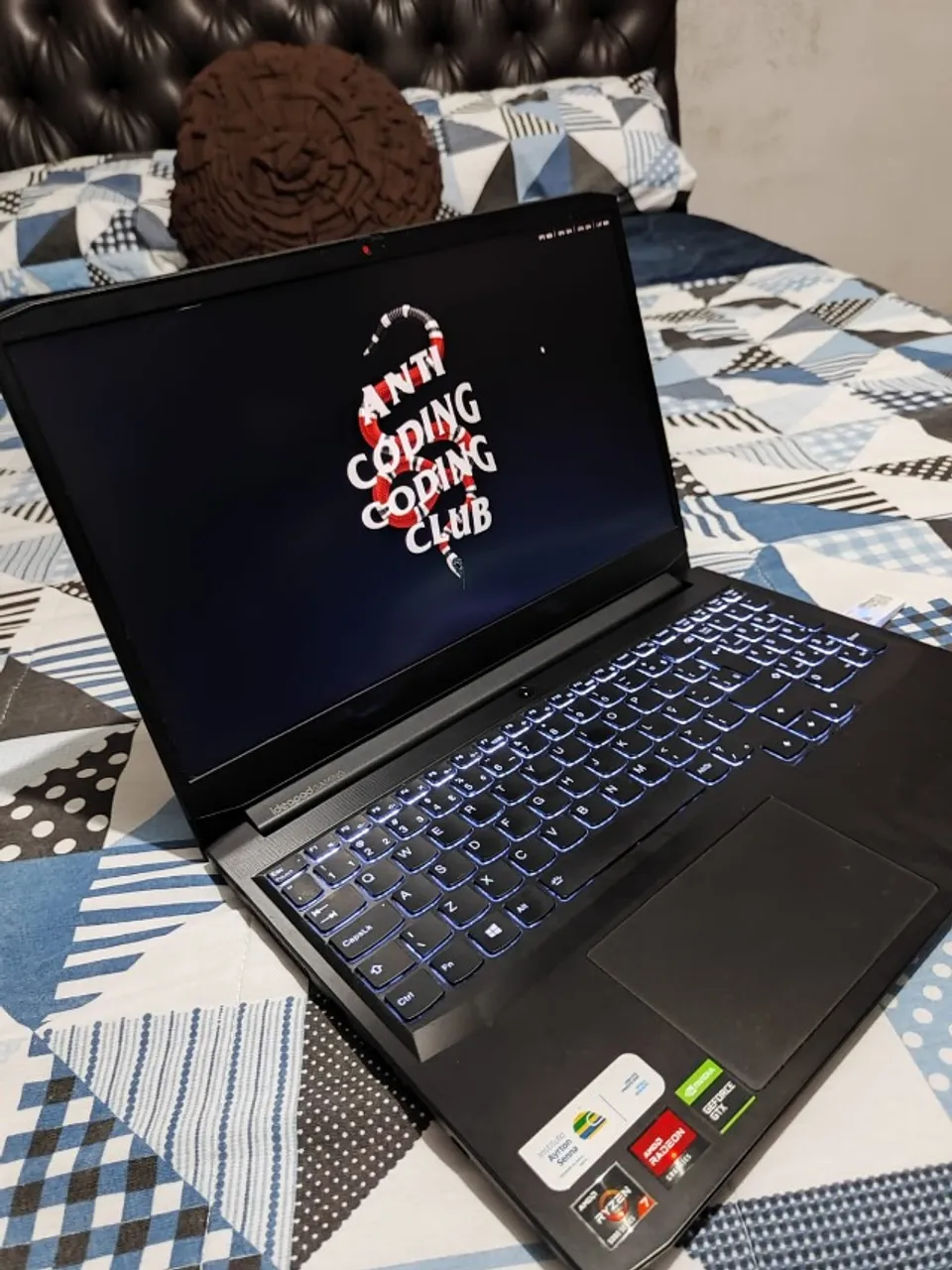 Notebook Lenovo Gamer Ryzen 7 | Placa de Video GTX 1650 6GB | SSD 1TB NVMe
