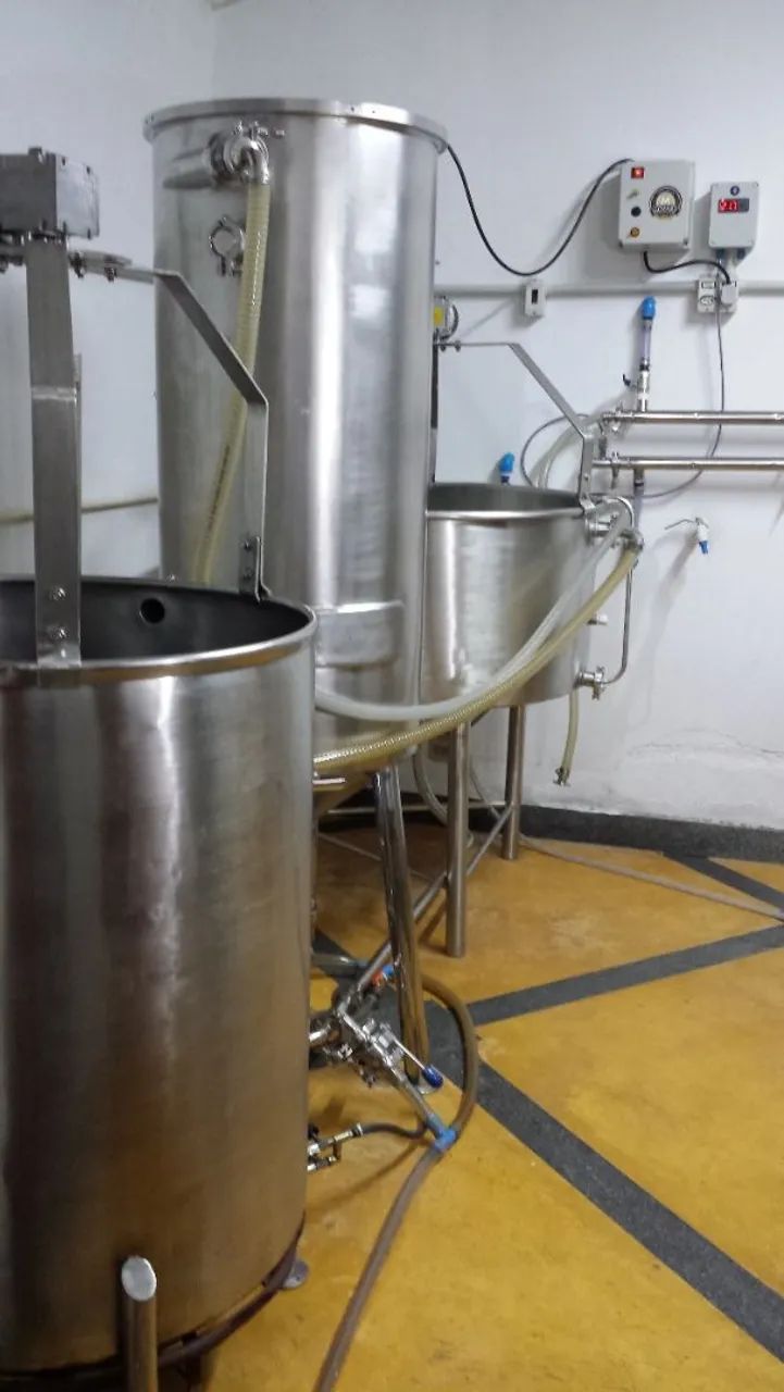 Panelas Cozinha Cervejeira 243lts inox - Foto 6