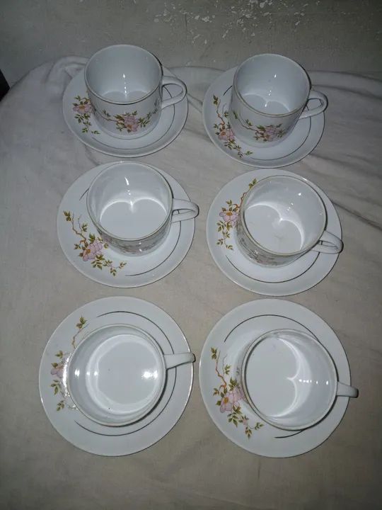 Jogo de Chá com 6 Peças