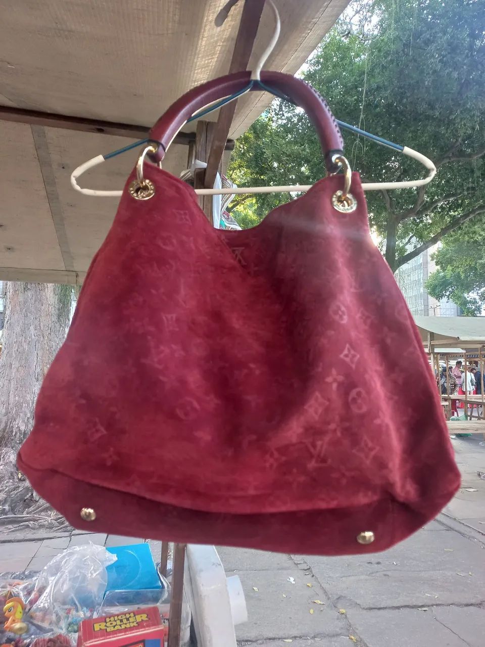 Bolsa Louis Vuitton Vermelha - Original - Foto 3