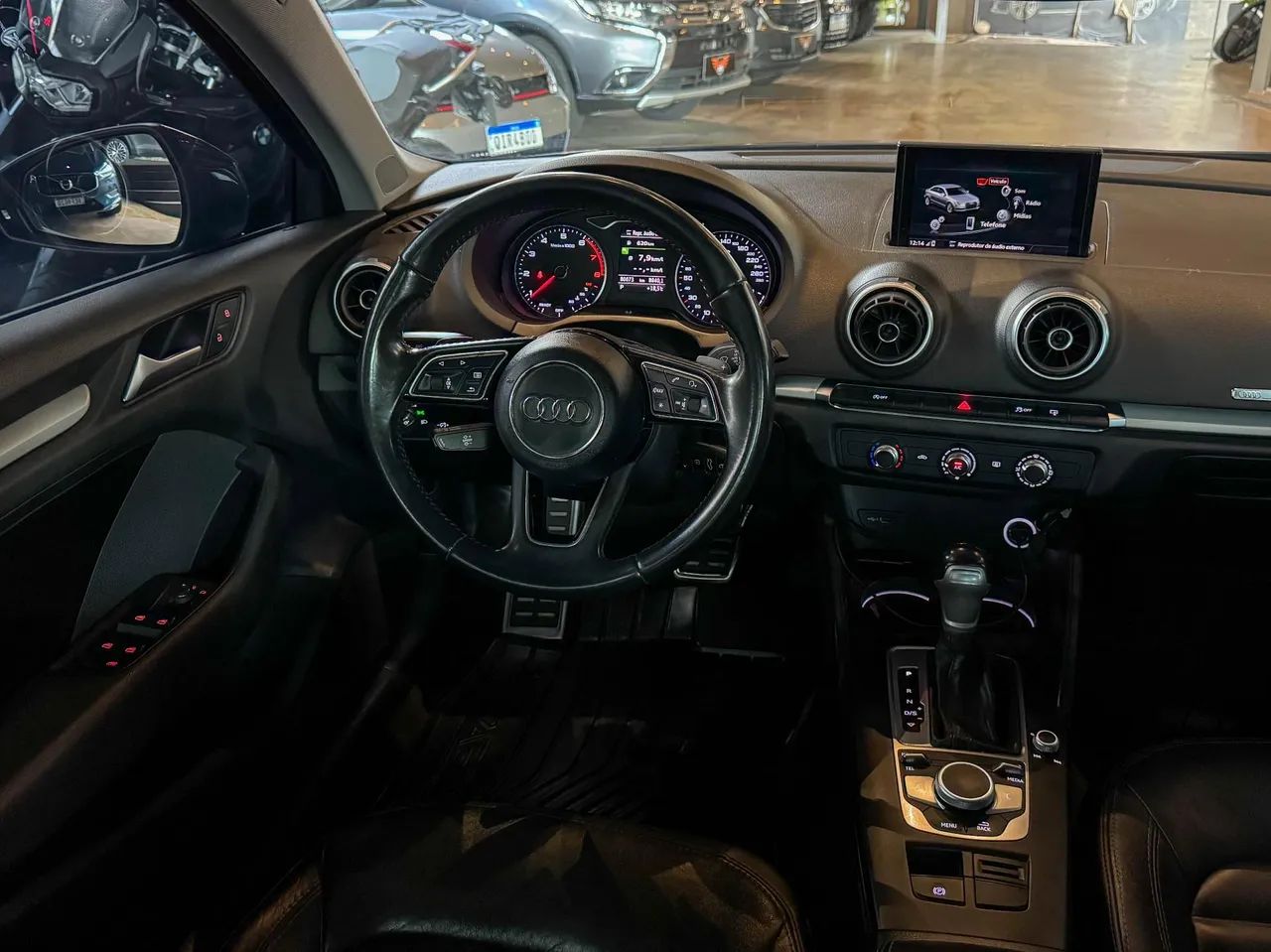 A3 1.4 TFSI ATTRACTION TIPTRONIC  CINZA 2017/2017 - Foto 3