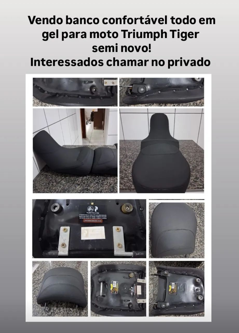 Acessórios de moto trumph - Foto 2