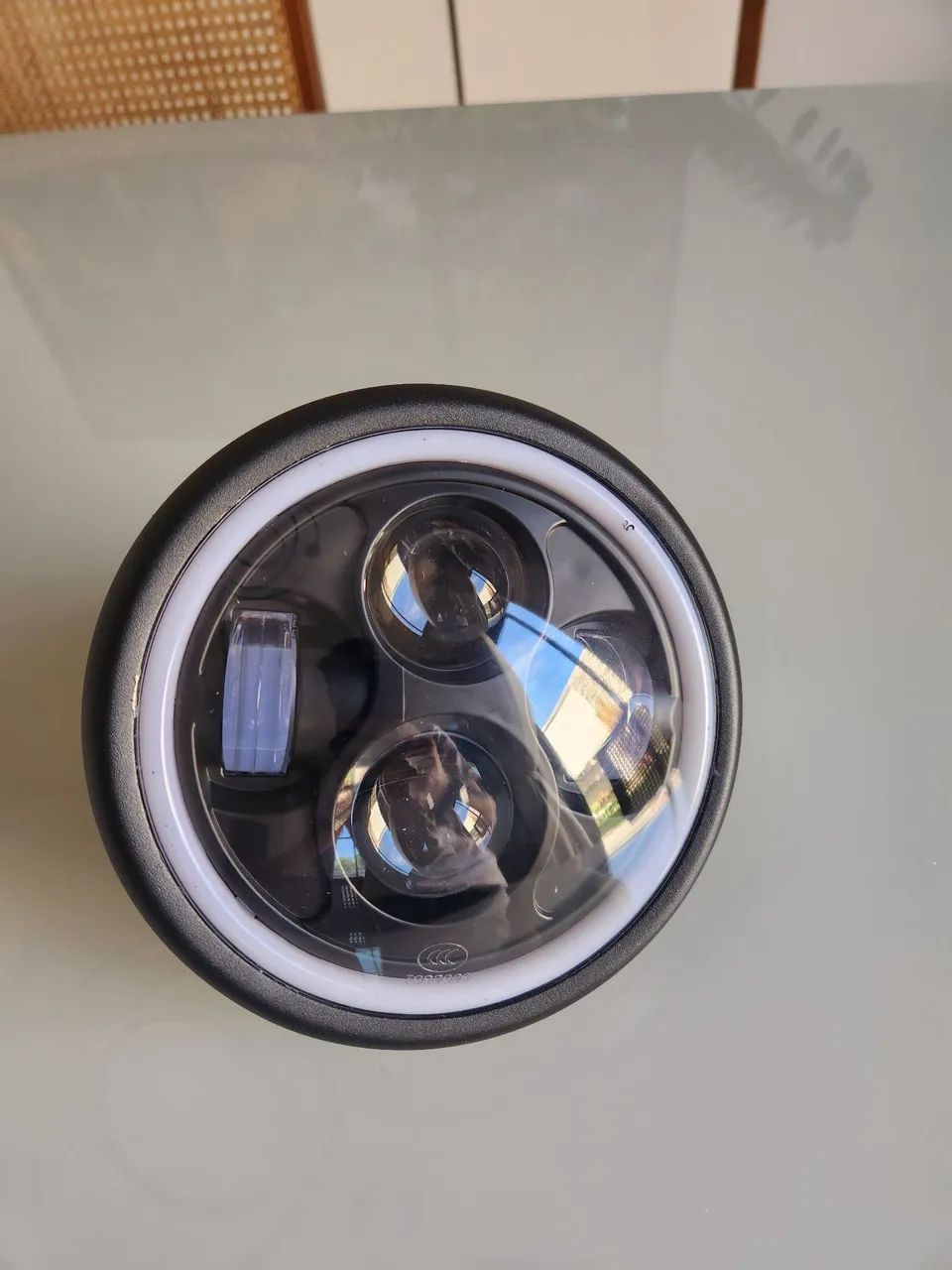 Farol led moto 