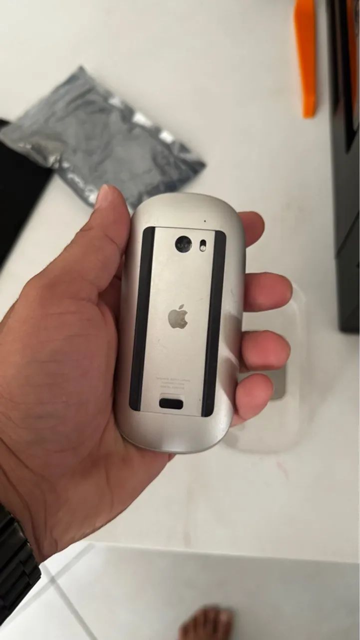 Mouse Apple Magic Mouse 2 - Branco - Foto 3