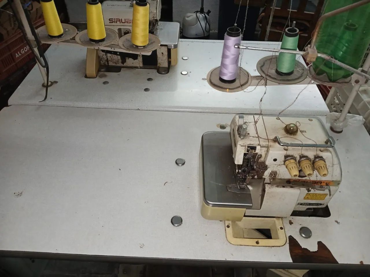 Máquina de Costura Industrial Overlock Siruba 737K - Foto 5