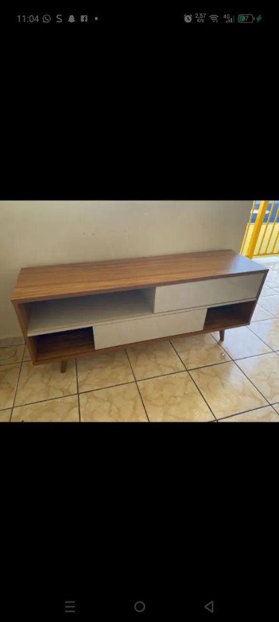 Bancada Para Tv Até 50 Polegadas Na Promoção/Entrega É Montagem Grátis  - Foto 4