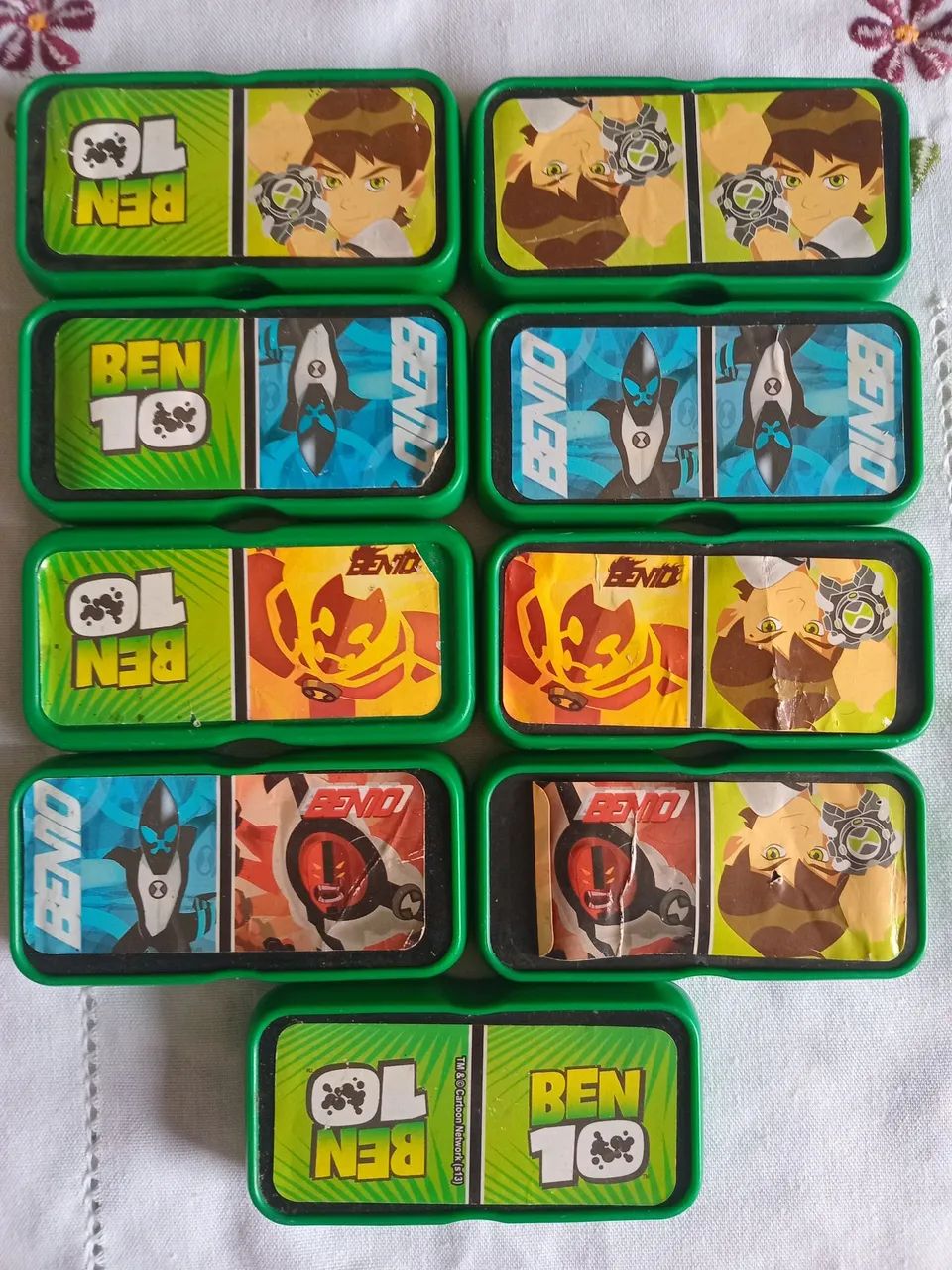 Coleção de Bate-Bate Ben 10 - Anos 2000