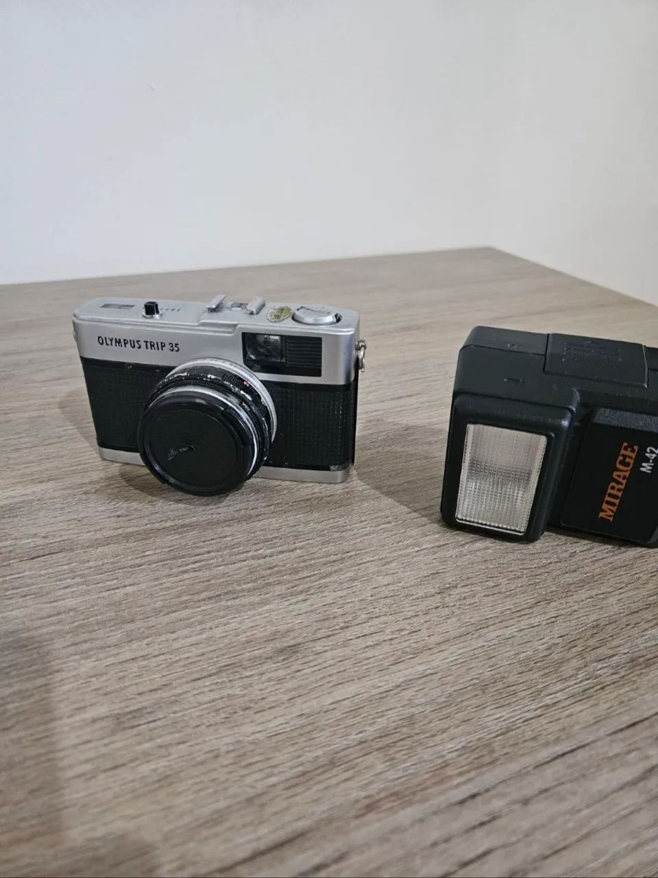 Câmera analógica Olympus Trip 35 - Câmeras e Filmadoras - Boa