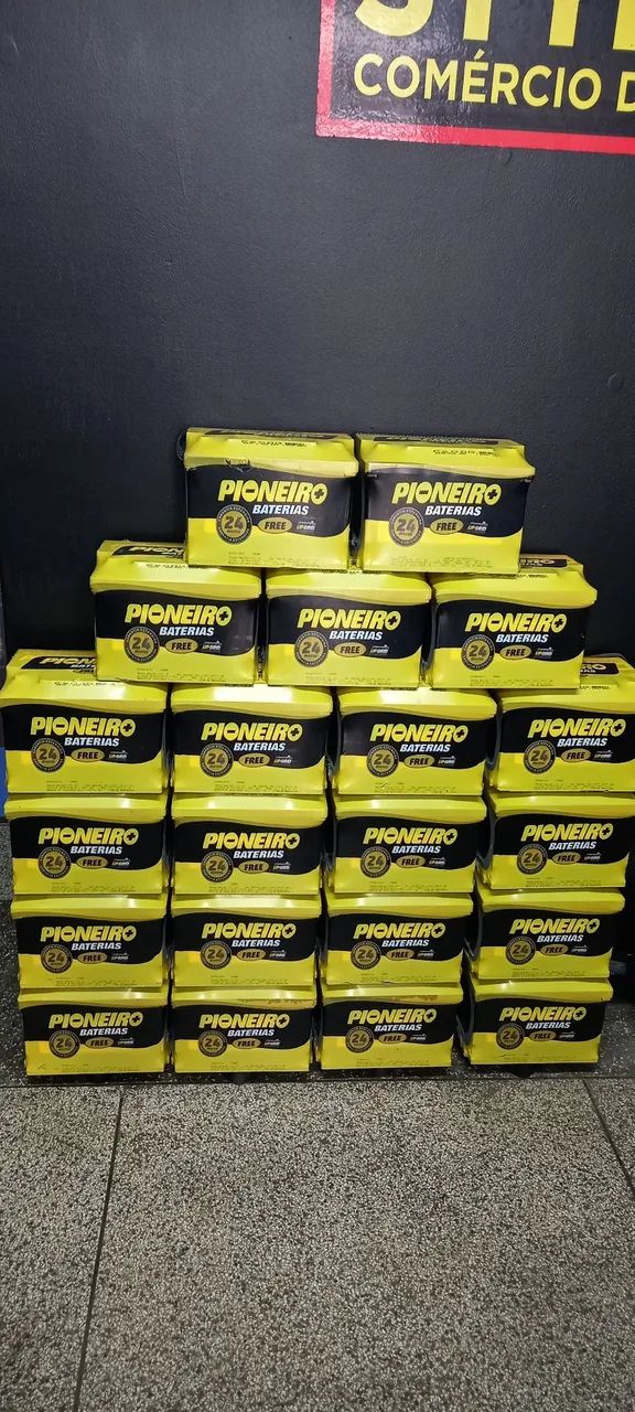 Bateria 60ah Pioneiro Free 
