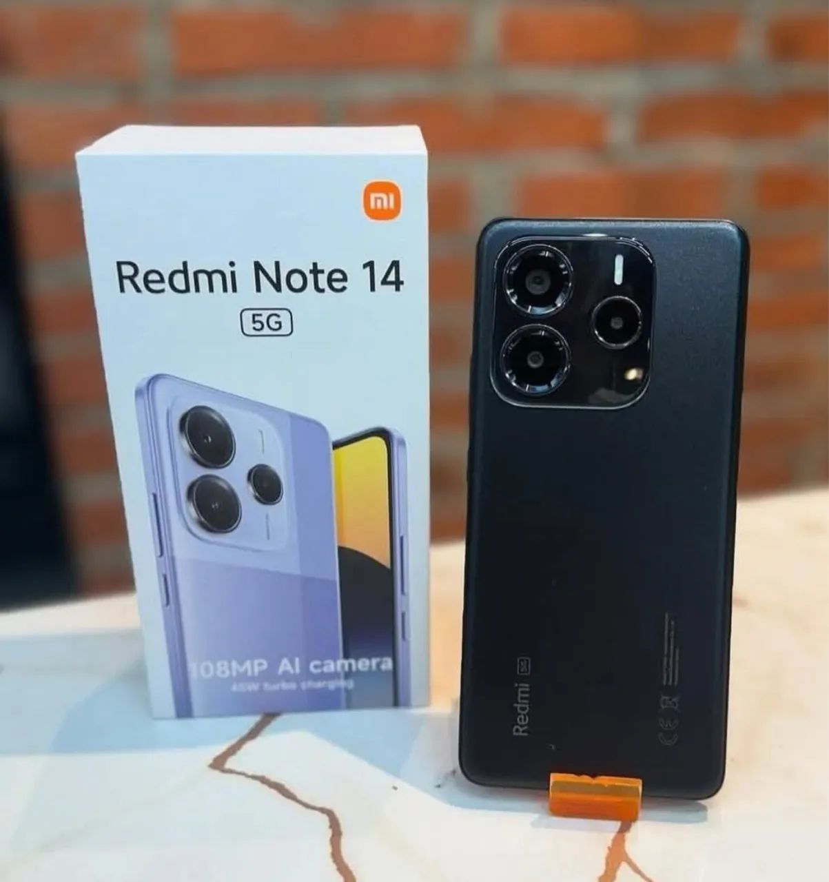 Xiaomi Redmi Note 14 5G NFC 256/8 - Lacrado com Garantia 