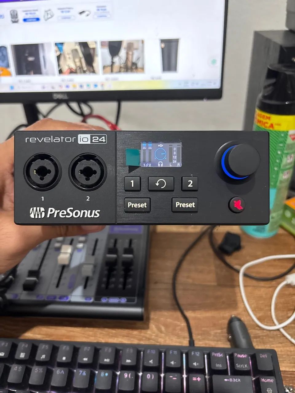 Interface de Áudio PreSonus Revelator io24