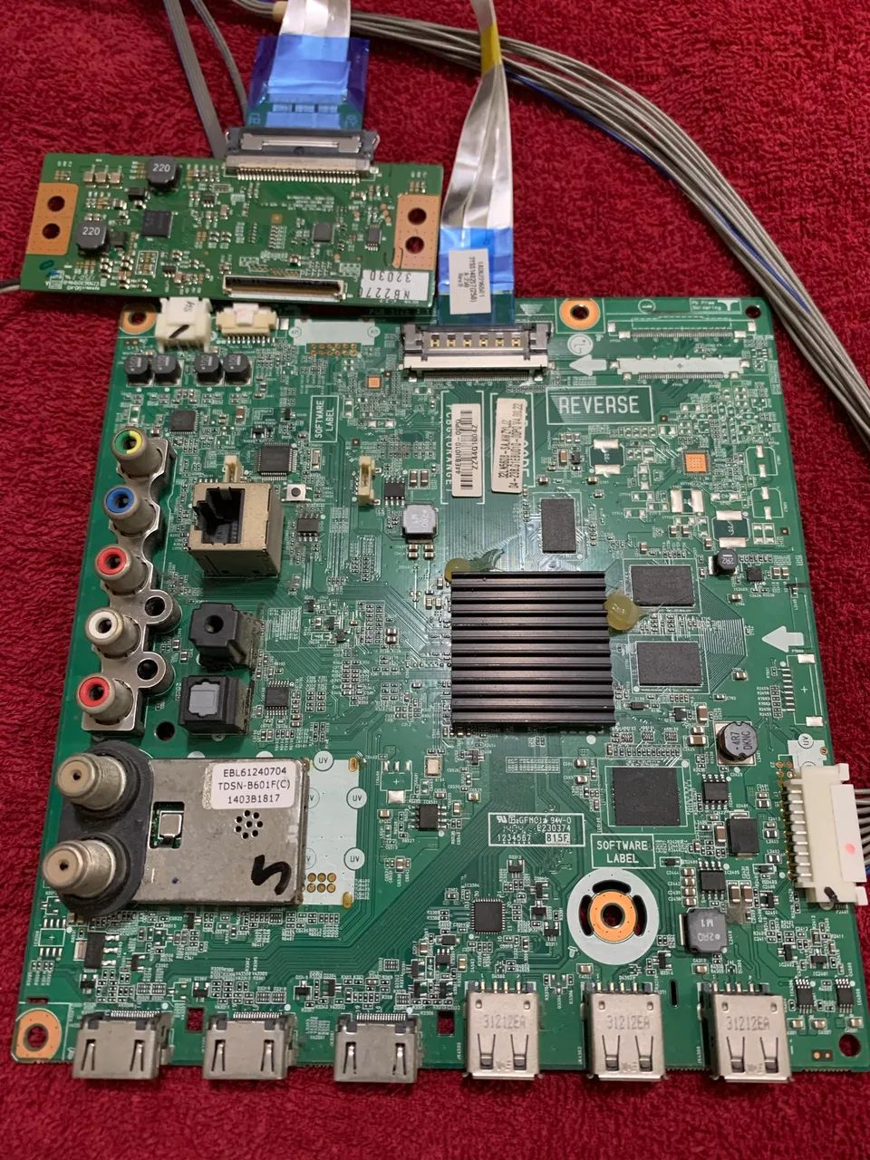 Placa Principal com Tcom TV LG 32LN560B - Foto 2