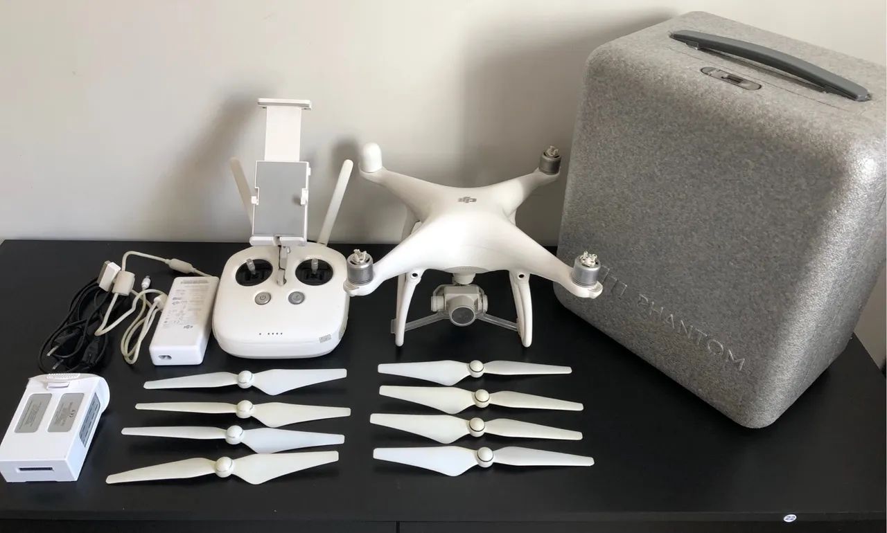 1 Drone Original Dji Phantom 4K com 1 Bateria Plus + Hélices do Pro V2 - Foto 6
