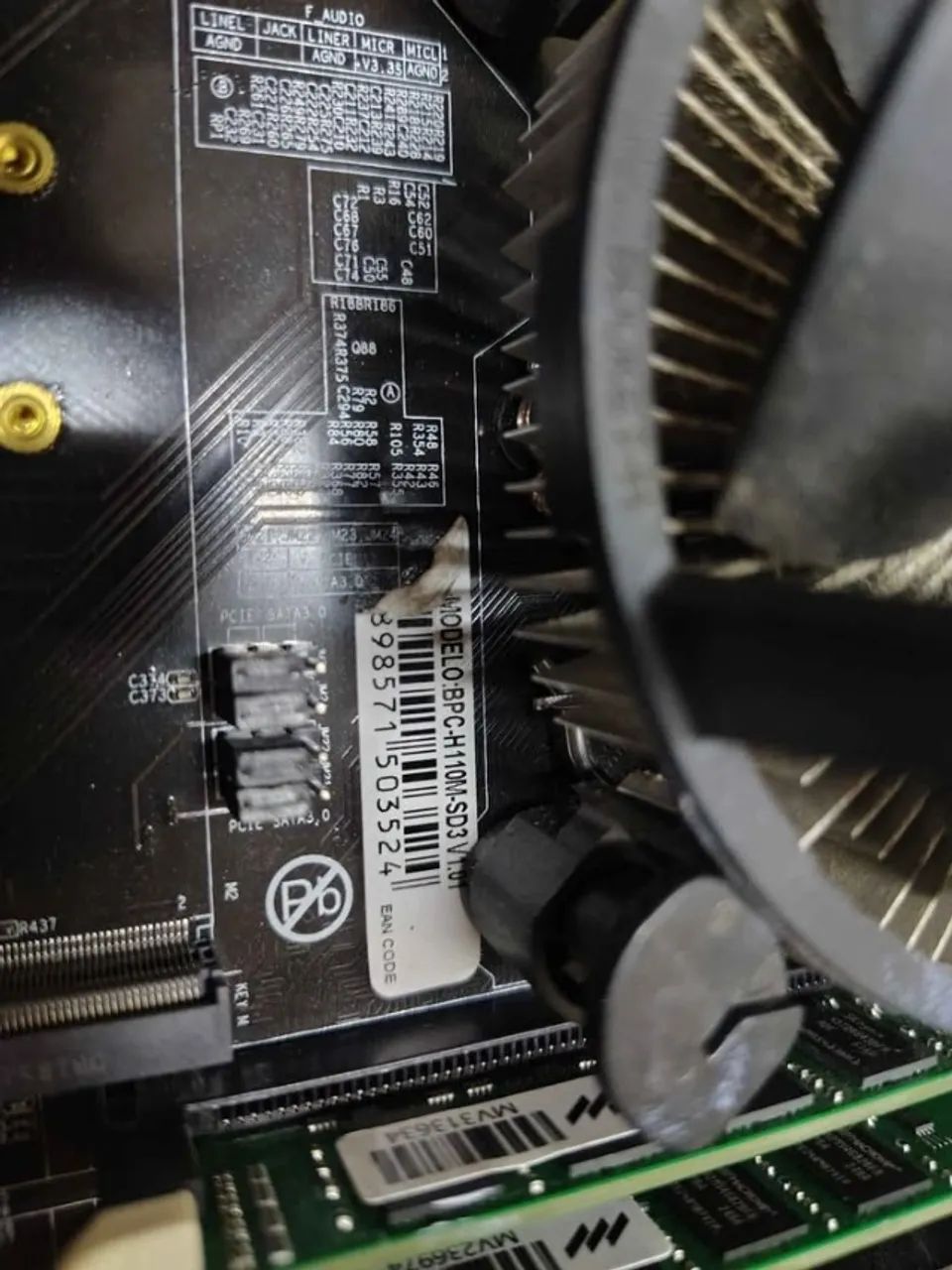 Kit Upgrade i5 6Th Gen Mobo H110 So Venda - Foto 4