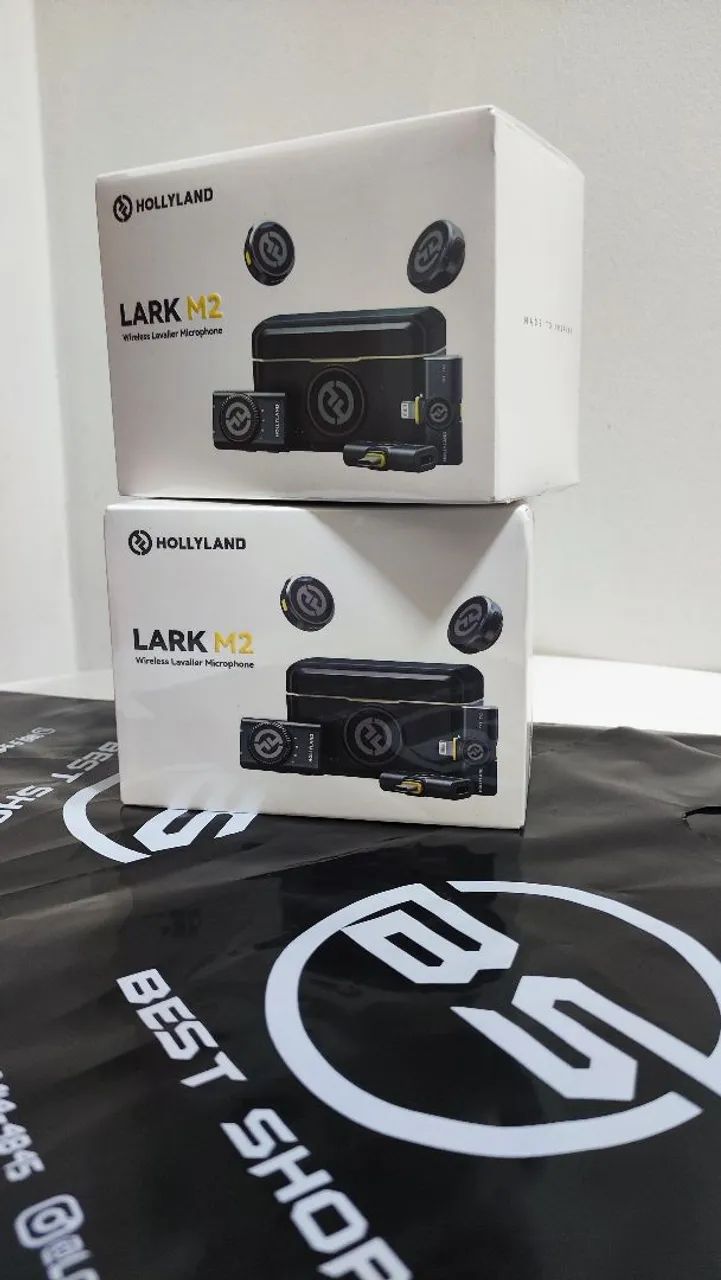 Microfone de Lapela sem Fio Hollyland Lark M2 Duo  - Foto 2